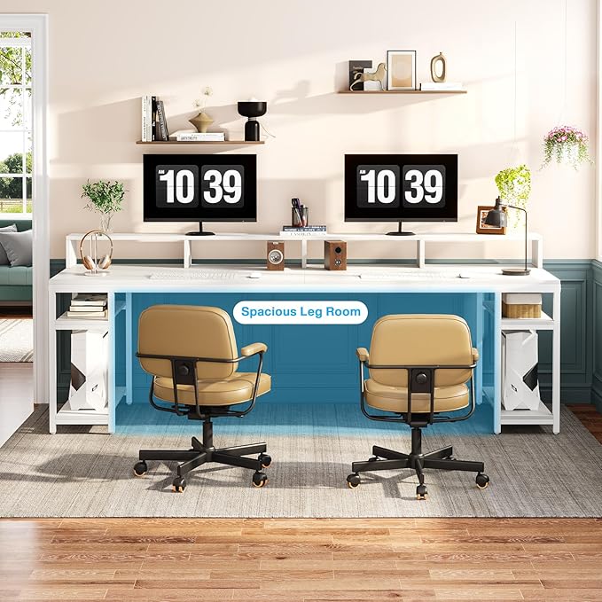 Tribesigns Two Person Desk - Image 8
