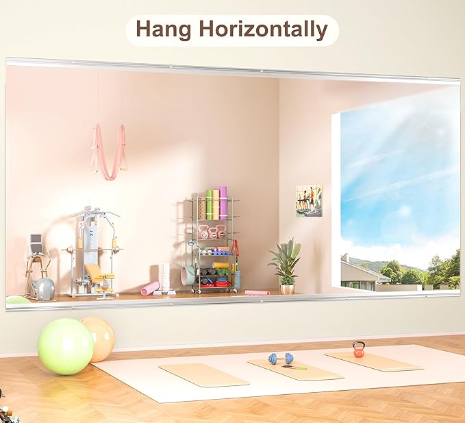 Hasipu Home Gym Mirror 95" L x 39" W - Image 4