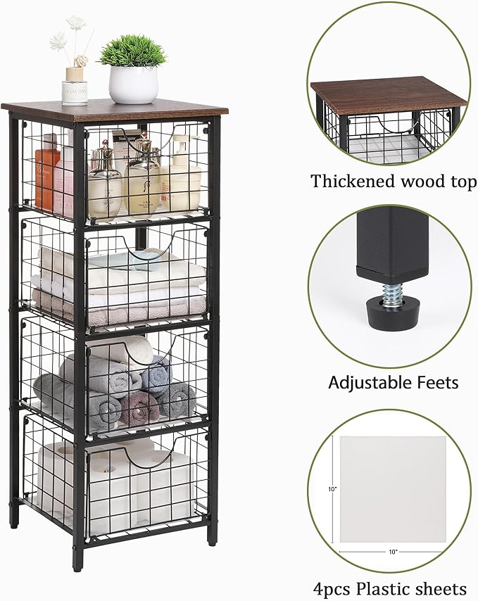 5-Tier FreeStanding Storage Shelves - Image 3