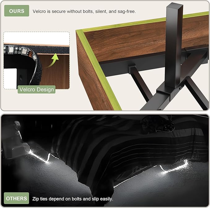 Feonase Floating Bed Frame Twin - Image 6