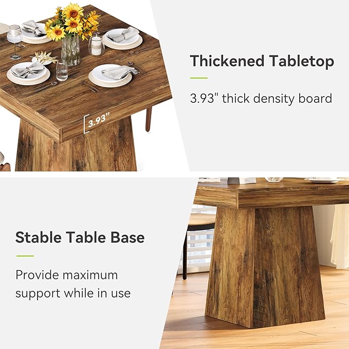 LITTLE TREE 31.5" Small Dining Table - Image 7
