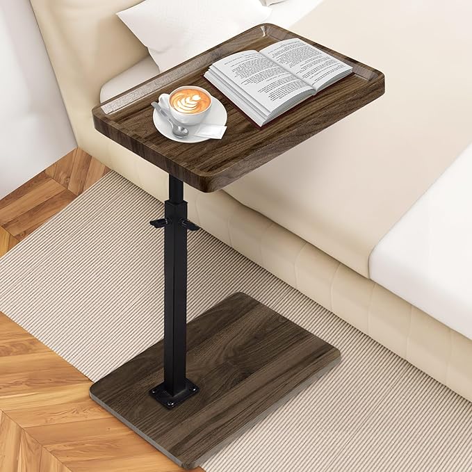Aoligrace Adjustable Height Side Table by Aoligrace