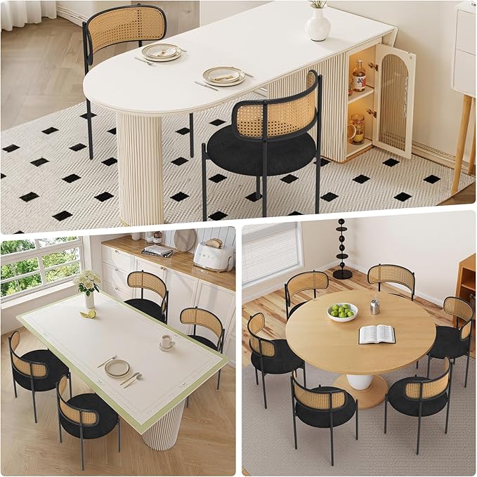 Mid Century Modern Dining Chairs Set of 2 - Image 4