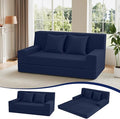 MeMoreCool Boneless Folding Sofa Bed Queen, Corduroy Convertible Sleeper Chair by MeMoreCool