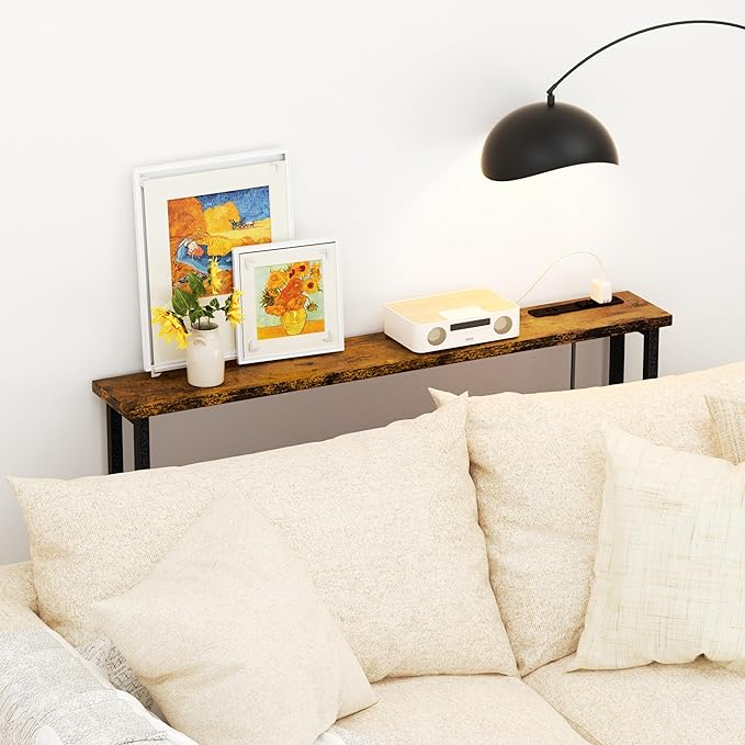 GRLEAF 39" Narrow Console Sofa Table - Image 2