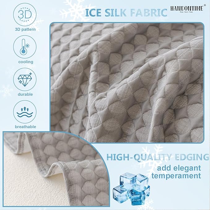 HANDONTIME Cooling Dog Couch Cover Ice Silk Washable & Breathable Pet Sofa - Image 2
