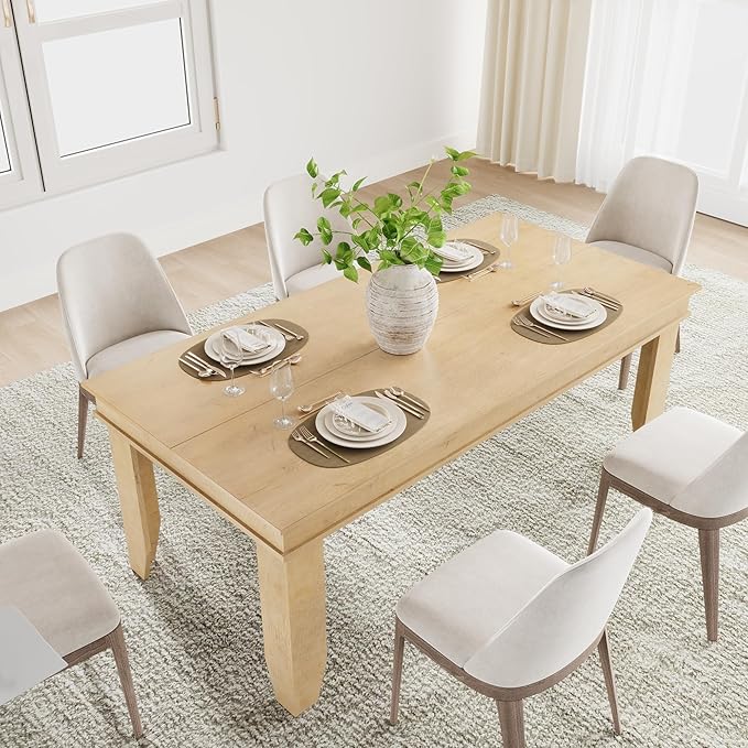 GarveeHome Farmhouse Dining Table - Image 5