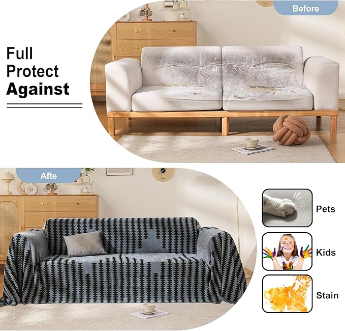 Boho Couch Cover, Sofa Cover, Sofa Covers - Image 5
