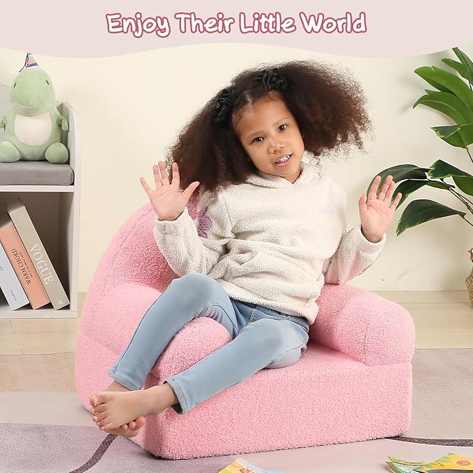 Comfy Toddler Chair, Kids Rainbow Couch - Image 5