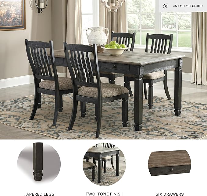 Signature Design by Ashley Tyler Creek Farmhouse Dining Table - Image 4