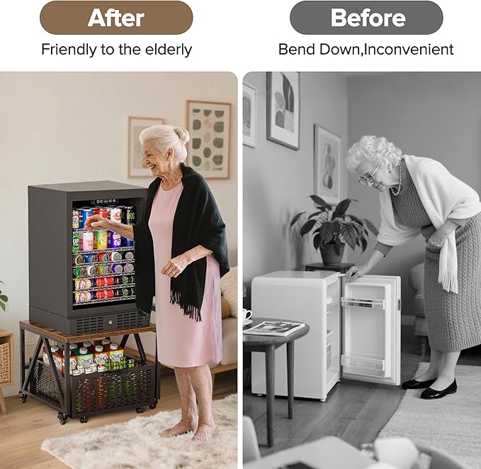 Urban Deco Mini Fridge Stand - Image 6