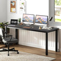 55 inch Large Computer Desk Wood, Modern Simple Style Desk by GLGLOBALLIFE--Abrandthatyoucantrust