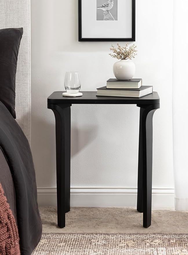 Kate and Laurel Escalon Modern Rectangle Wood Side Table, Transitional - Image 4