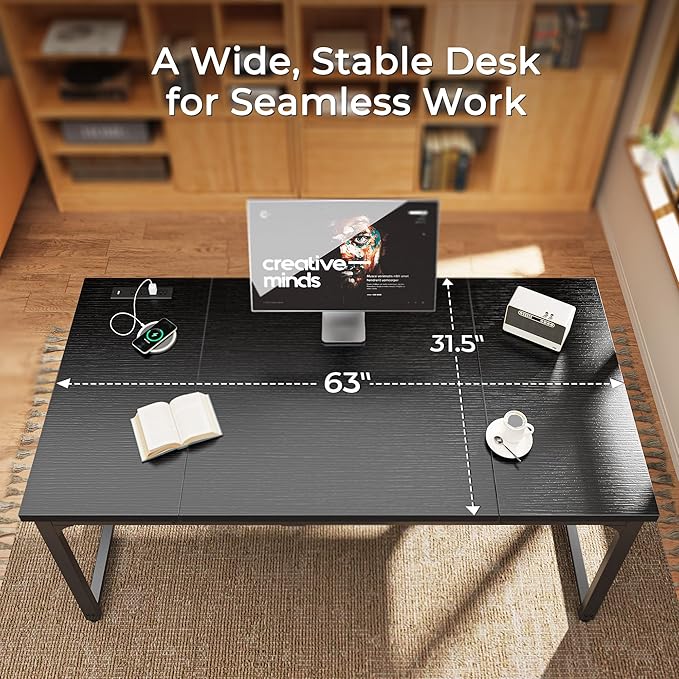 Huuger 63 x 31.5 inch Desk - Image 5