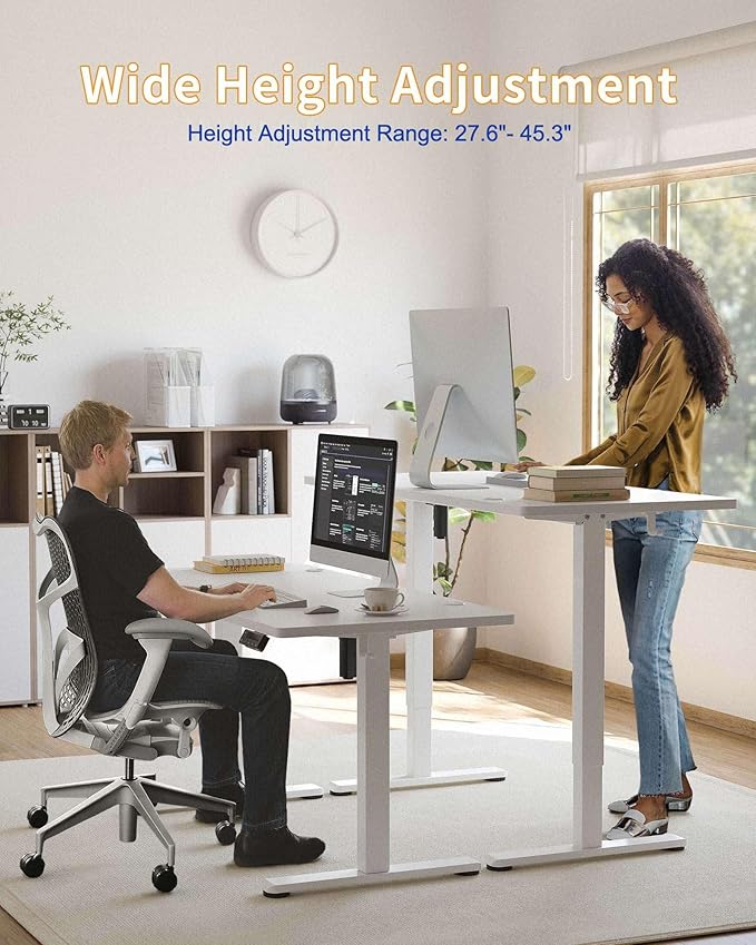YIHAYO Electric Standing Desk, 63 x 24 Inches Stand Up Desk - Image 2