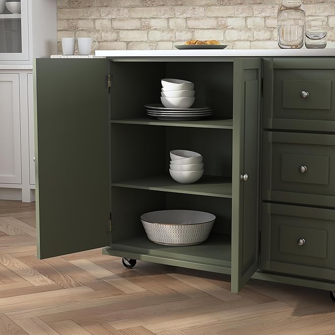 homestyles Mobile Kitchen Island Cart - Image 7