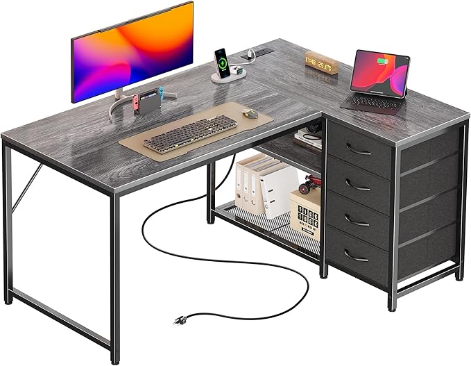 PRAISUN 43.3" Small Computer Desk by PRAISUN