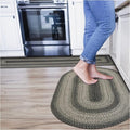 Flint Hill Jute Braided Rug 27x45 by Homespice