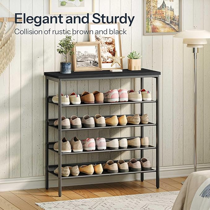 HOOBRO Shoe Rack for Entryway, 5-Tier Organizer - Image 5