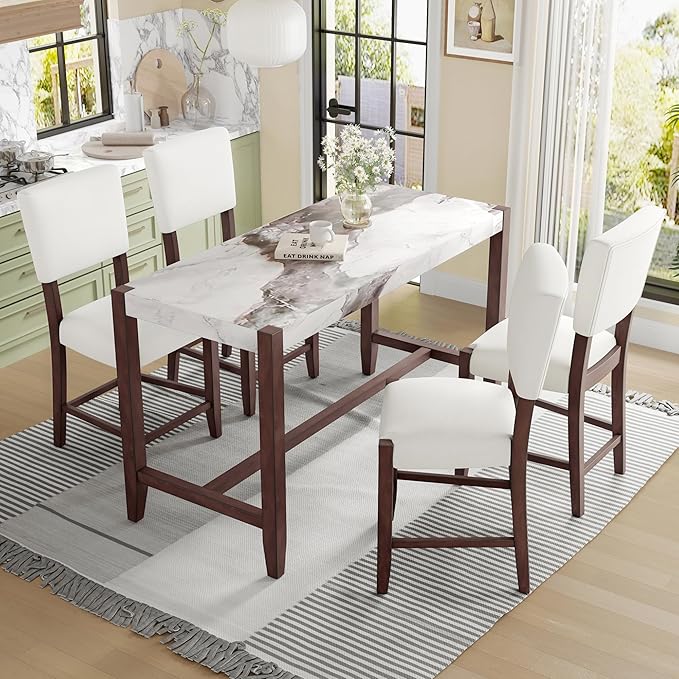 Ball & Cast 5-Piece Dining Table Set by BallCast