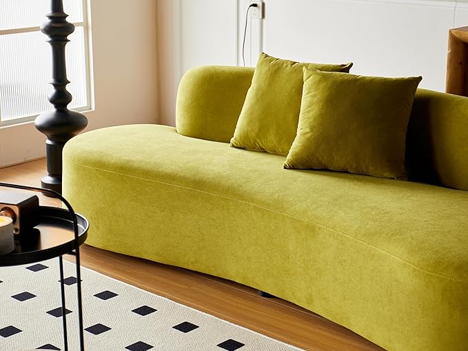 Container Furniture Direct 90" Curved Sofa - Image 8