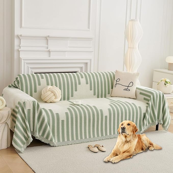 HAOMAIJIA Boho Sofa Covers Couch Covers by HAOMAIJIA