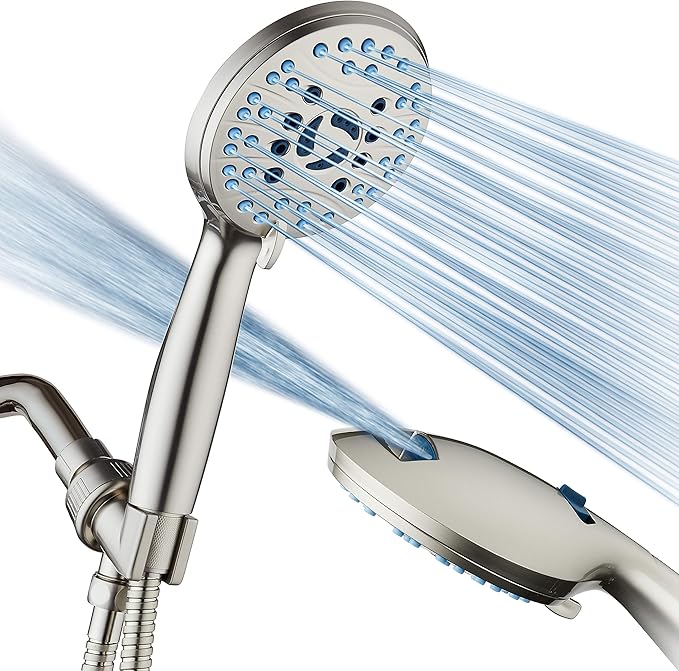 Hotel Spa AquaCare High Pressure 8-mode Handheld Shower Head by HotelSpa