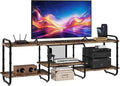 VECELO TV Stands up to 75 Inch, Entertainment Center/Media Console Table by VECELO