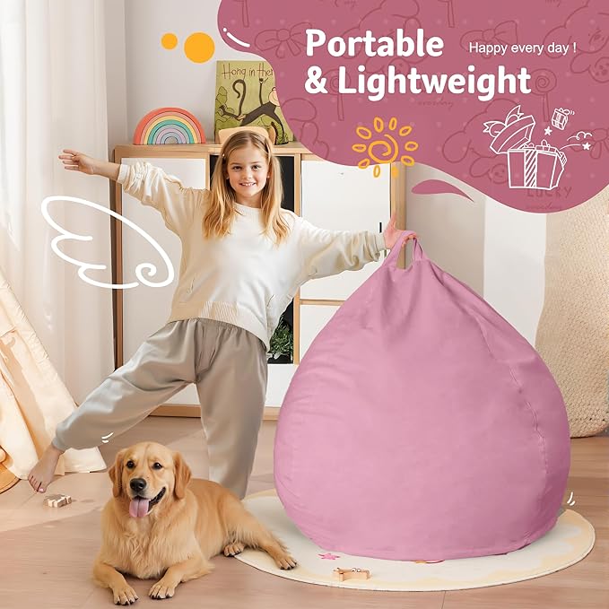 Homguava 2FT Bean Bag Chair: 2' Bean Bags - Image 5