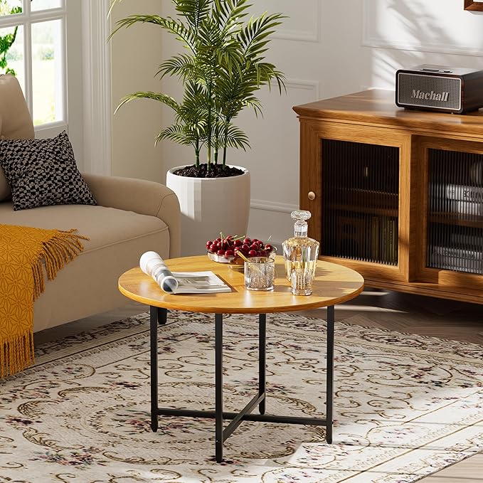Round Coffee Table, Small Coffee Tables - Image 8