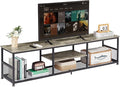 VECELO TV Stand for Televisions up to 80 Inch 70" Entertainment Center by VECELO