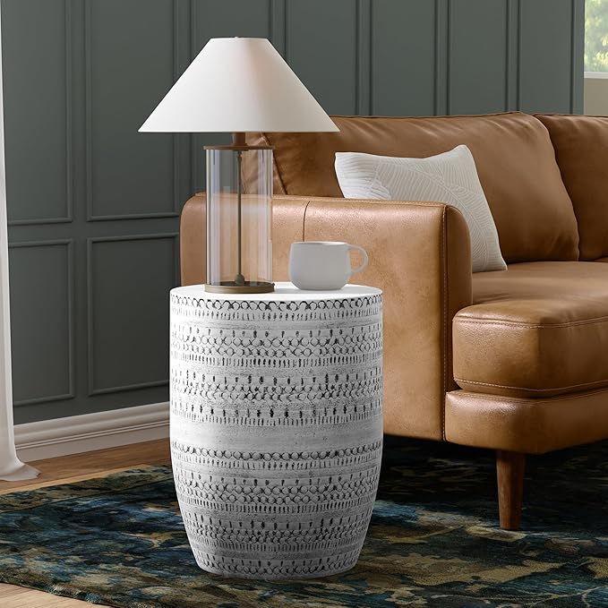 SIMPLIHOME Johnsen Metal Table - Image 2