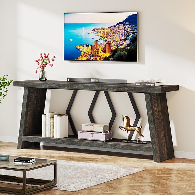 Tribesigns 70.86-Inch Long Sofa Table - Image 5