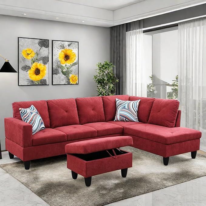Modular Sectional Couch, L Shaped Couch - Image 4