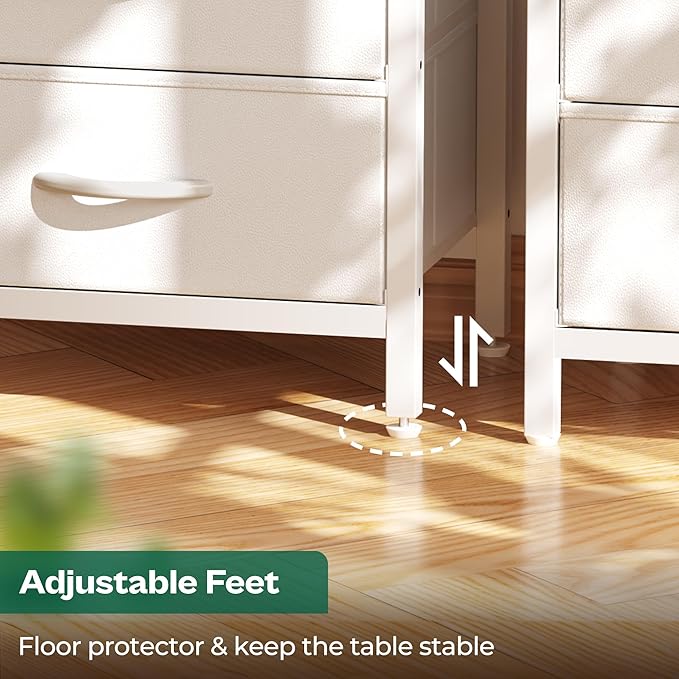 Huuger Nightstands Set of 2, 27.6 Inch End Tables - Image 9