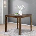 Dining Table for 4, Wooden Square Kitchen Table by Outdoorchairs