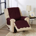 Medallion Stitched Solid Furniture Protector Stain Resistant Durable Furniture by GreatBayHome