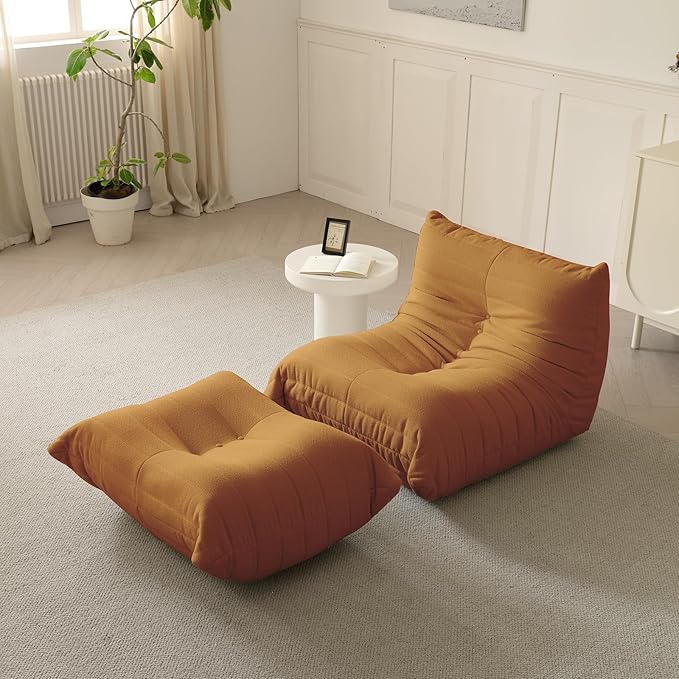 Luxury Ottomans, Modern Square Foot Rest - Image 7
