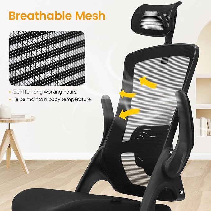 NEO CHAIR Ergonomic Office Desk Chair High Back Computer Gaming Mesh Chair - Image 6
