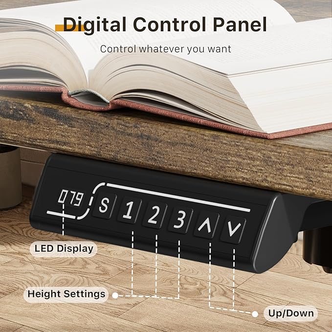 JOY worker Small Electric Standing Desk - Image 9