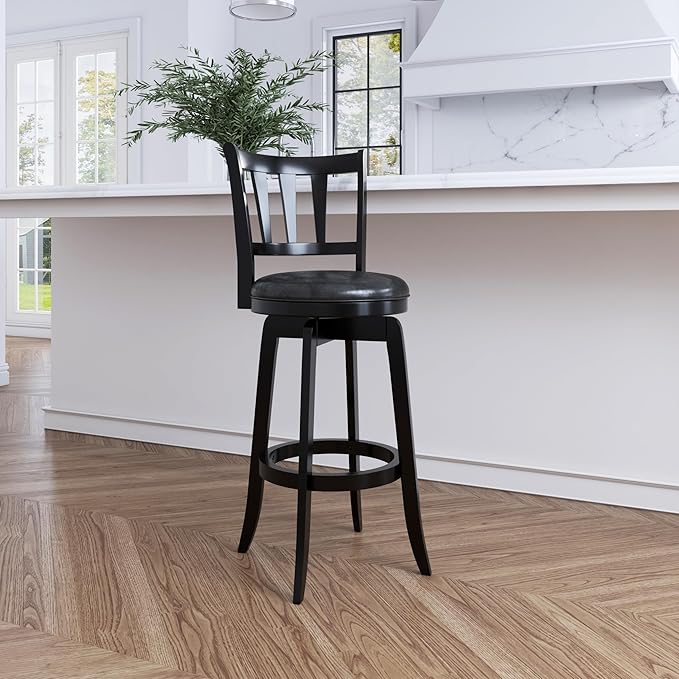 Hillsdale Presque Isle Wood Swivel Stool - Image 2