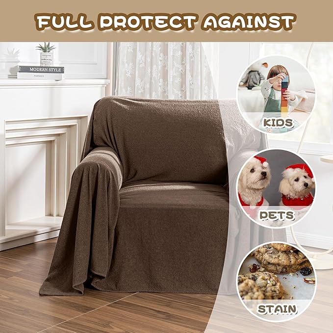 MYSKY HOME Couch Cover Sofa Covers - Image 3