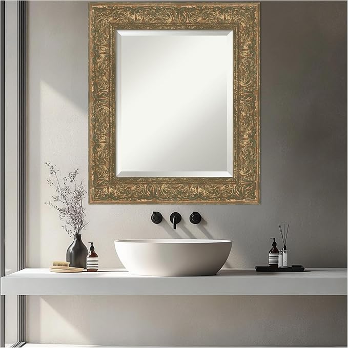 Amanti Art Bronze Bathroom Mirror - Image 4