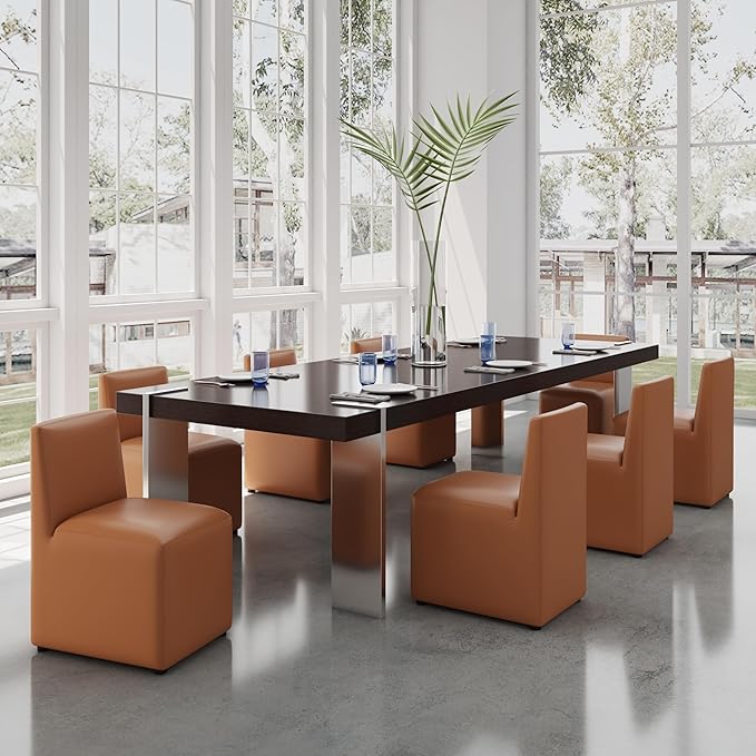 Manhattan Comfort Anna Square Modern Dining Chair - Image 3