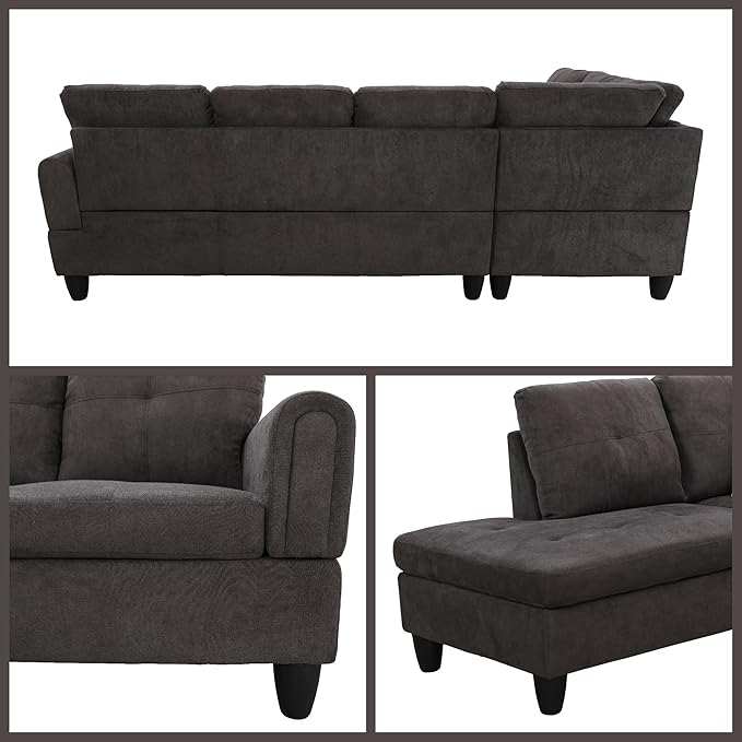 L Shaped Couch Sectional Couches - Image 5