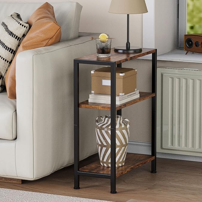 3-Tier Side Table Set of 2, Small End Table, Sofa Side Table - Image 4