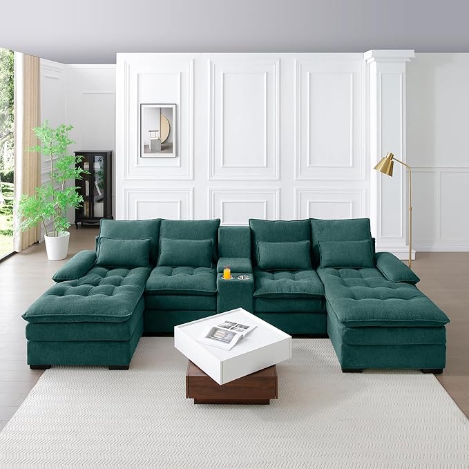 KEIKI 130" U-Shaped 6 seat Sofa - Image 3