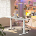 HUANUO 71 x 30 inch Electric Standing Desk Adjustable Height, 4 Memory Height by HUANUO