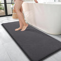 OLANLY Thick Memory Foam Bath Mat Rug 47x17, Extra Soft Absorbent Bathroom Rug by OLANLY