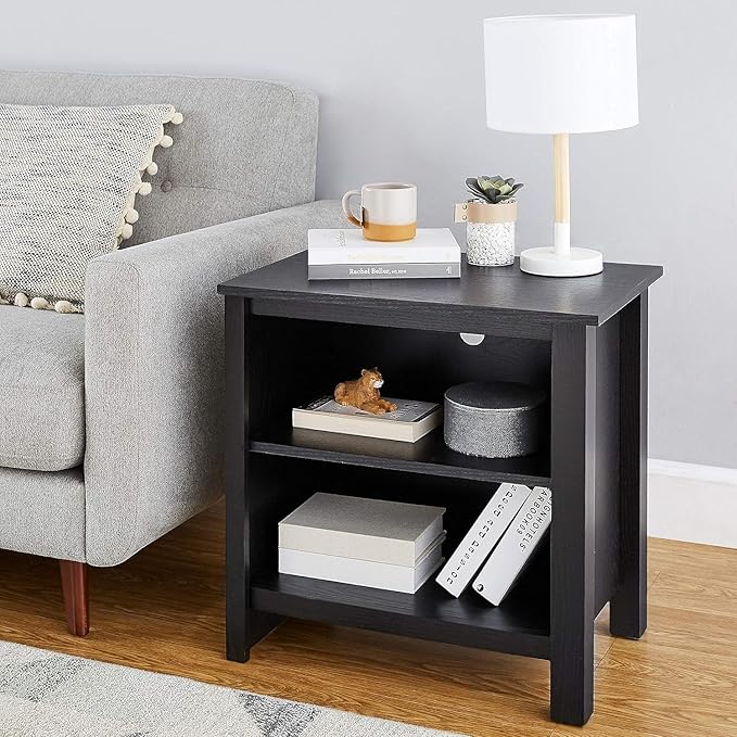 ROCKPOINT Classic TV Stand Storage Media Console Entertainment Center - Image 4